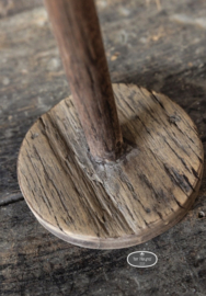 Houten keukenrol houder
