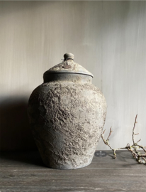 Stenen pot Damak Nepal pottery