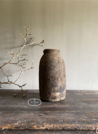 Oud houten pot kruik