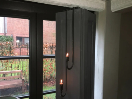 Luik kandelaar metaal 80 cm Puur Wonen