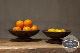 Houten fruitschaal L