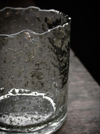 Windlicht bubbels medium Hoffz