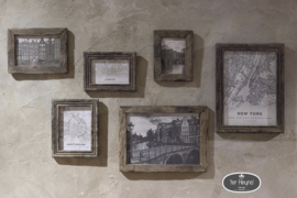 Houten fotolijst sierrand M
