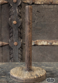 Houten keukenrol houder