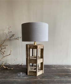 Houten Cotton Mill lamp Aura Peeperkorn