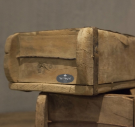 Oude houten steenmal enkel