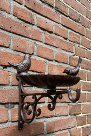 Gietijzeren wand voederschaal