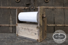 Houten keukenrol houder