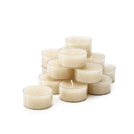 Waxinelichtjes zand 4 cm (60 stuks)