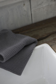 Vaatdoek Mynte dark grey