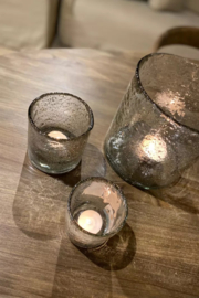 Windlicht bubbels medium Hoffz