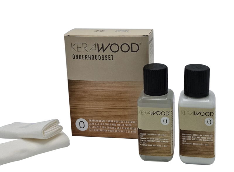 Kerawood ® Set O für geölte und gewachste Holzoberflächen