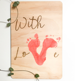 DIY bord | With love