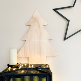 Houten kerstboom | Groot