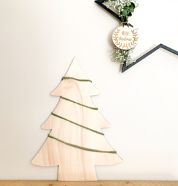 Houten kerstboom | Middel