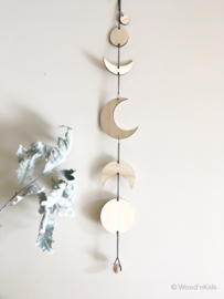 Houten mobile | Moon