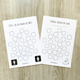 Gratis printable | Droge nachten