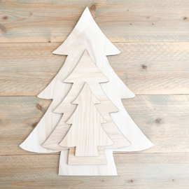 Houten kerstboom | Klein