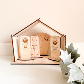 Kerststal | Drie koningen