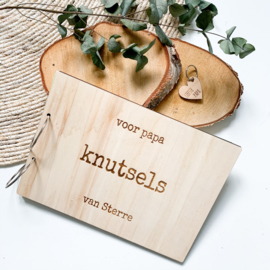 Houten bewaarmap | Knutsels