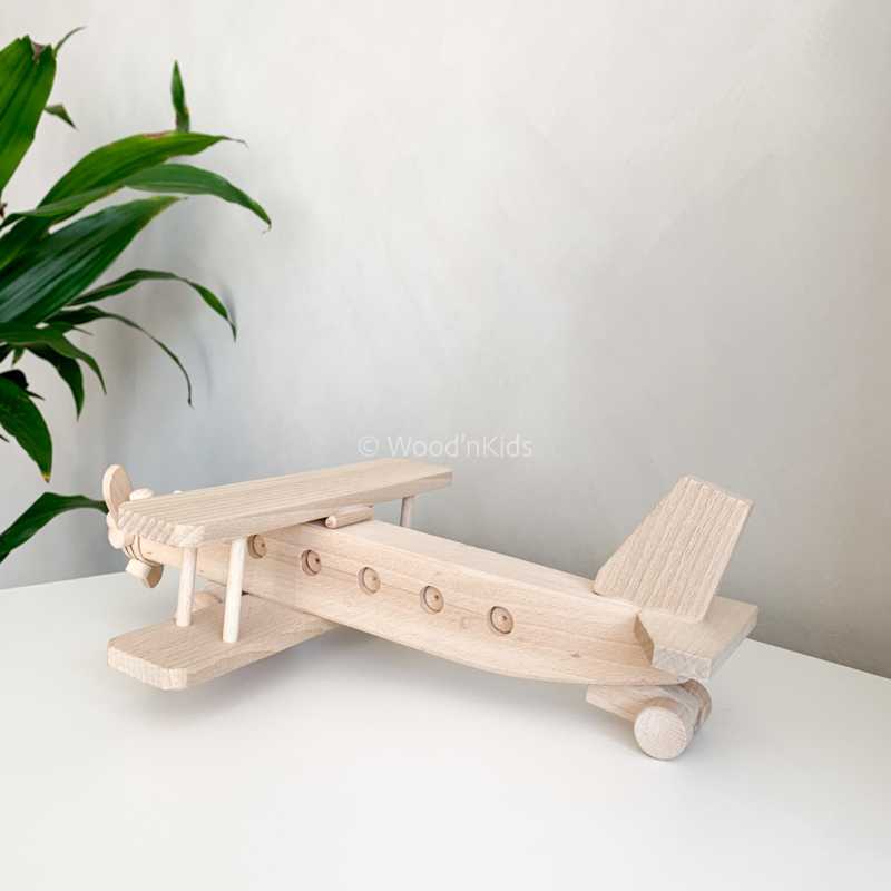 Aziatisch Moreel onderwijs andere Houten vliegtuig | Speelgoed | Wood'nKids