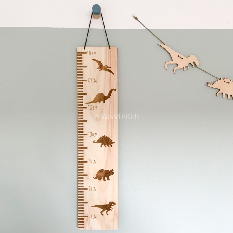 circulatie peper Inschrijven Houten groeimeter | Kinderkamer | Wood'nKids
