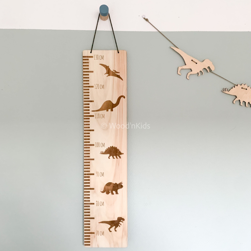 medeklinker onvoorwaardelijk Savant Houten groeimeter | Kinderkamer | Wood'nKids