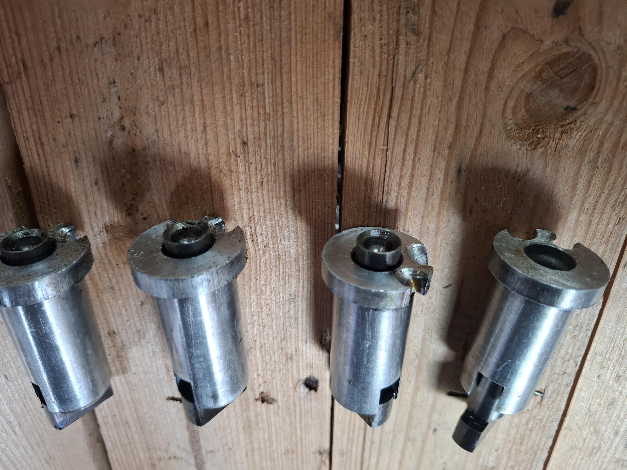 Set 4st Nokkenvolgers Ural M-62, M-63, M-66, M-67 gebruikt