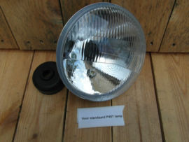 Koplamp blaker, glas met reflector voor P45T lamp