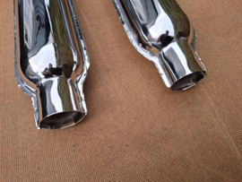 Uitlaatdempers M72 chroom, Made in China