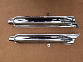 Uitlaatdempers M72 chroom, Made in China