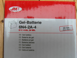 Accu 6volt 4Ah GEL voor lege behuizing