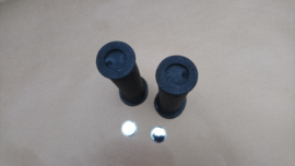 Handvatrubbers  Set links + rechts Zwart Progrip 25-28 mm