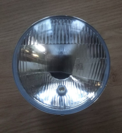 Koplamp blaker, glas met reflector rond 150mm /142mm