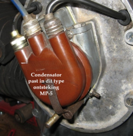 Condensator voor ontsteking K750, M72,K650 SV