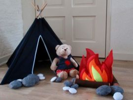 Tipi tent  voor knuffels