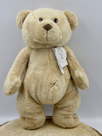 Zachte beer "Oude Kiki" van 32 cm in beige.