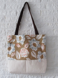 Tas / Schoudertas / Boodschappentas (beige/zand)