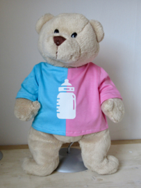 Shirt met (Baby)fles v. beer Kiki