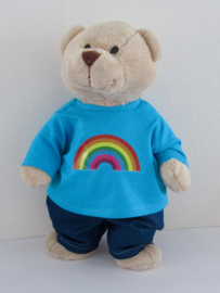 Shirt met regenboog v. Beer Kiki