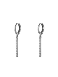 Earrings glamour silver