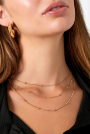 Necklace twist gold