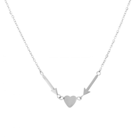 Necklace cupido silver