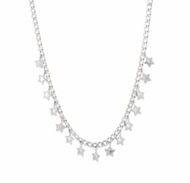 Necklace stars silver