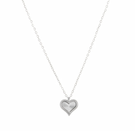 Necklace love silver