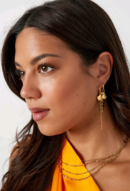 Earrings beach gold