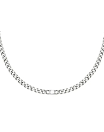 Necklace diamond silver