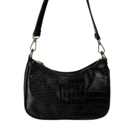 Bag 90's croco black