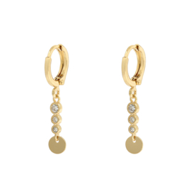 Oorbel Sparkle and Circle