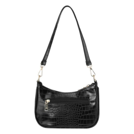 Bag 90's croco black